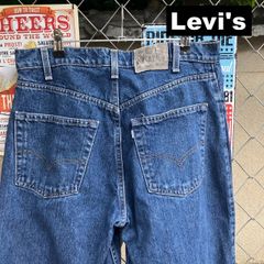 90s Levi's リーバイス SilverTab シルバータブ USA製 デニム ルーズフィット W32 L34 ジーンズ 10683