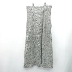 ◇ JOURNAL STANDARD relume チェック柄 秋 冬 綺麗め ロング丈 フレア スカート サイズ36 グレー系 レディース E  【1408060036714】