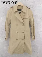 ■ ◎ BEAUTY & YOUTH UNITED ARROWS ライナー ウエストベルト付 長袖 トレンチ コート サイズM ベージュ レディース  【1002802490613】