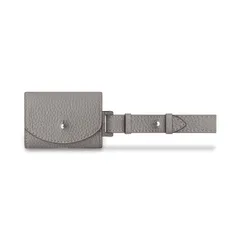 【特価商品】レザー 本革 取付用ベルト 第4世代)対応 全面保護 第3世代 耐衝撃 (AirPods 軽量 ケースカバー ワイヤレス充電対応 第2世代 おしゃれ 第1世代 かわいい ケース ギフトボックス付き pro CoPodsPro AirPods グレー