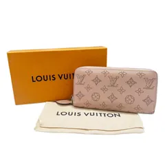 LOUIS VUITTON ルイ ヴィトン ジッピー ウォレット マヒナ M61868 ラウンドファスナー ラウンドジップ ピンク TN2240 レディース