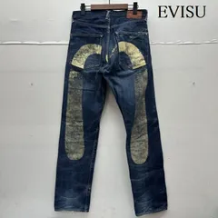 da-190 EVISU No2 LOT2001 32✖️35 迷彩道楽ペイント 2025年最新】EVISU 2001 no2の人気アイテム - メルカリ