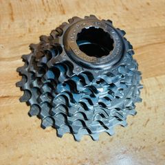 【美品】 カンパニョーロ レコード 12-25T 10s カセット スプロケット チタン 軽量 209g CAMPAGNOLO RECORD ヒルクライム クリーニング済