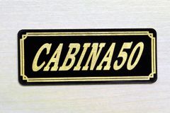 E-366-3 CABINA50 黒/金 オリジナル ステッカー ホンダ キャビーナ50 スクリーン サイドカバー カウル カスタム 外装 タンク 等に
