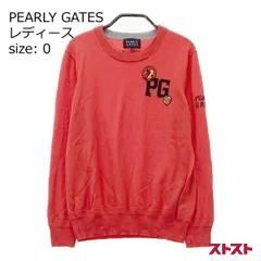 PEARLY GATES パーリーゲイツ ニット セーター レッド系 0 [240101147108]