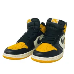 NIKE AIR JORDAN 1 Retro High OG ハイカットスニーカー 555088-711 27cm タクシー×ブラック  メンズ  【中古】 42509R15