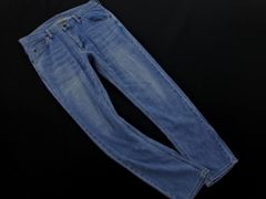 Lee リー USED加工 デニムパンツ sizeM/青 ■■ メンズ