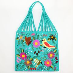 メキシコ シナカンタン 刺繍ハンモックバック 55 ハンドメイド トートバッグ