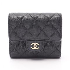 CHANEL シャネル クラシック スモール フラップ ウォレット 三つ折り財布