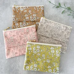 大人可愛いリバティプリントのポケットティッシュケース/カペル/ハンドメイド