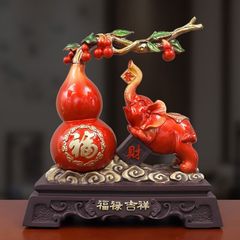 翡翠 彫刻 瓢箪　約4㎝　グリーンとオレンジカラー 木製蓮華常花3本立極彩色仕上 高さ1.5尺 #伝統工芸#岩絵具#常花