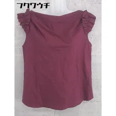 ◇ Unaca アナカ ノースリーブ カットソー サイズ38 パープル レディース 【中古】 【1002801885328】のサムネイル