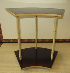 藪内流 粟造 菱筍棚 橋口宗栄 組立式 共箱入り 茶道具 - メルカリ