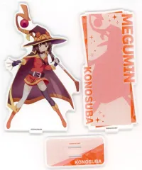 【中古】アクリルスタンド・アクリルパネル めぐみん アクリルジオラマ 「この素晴らしい世界に祝福を!3」 GiGO限定