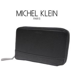 MICHEL KLEIN ミシェルクラン モッレ スマート 財布 MK094 折り財布 コンパクト ファスナー ウォレット シリーズ レザー ビジネス 本革 牛革 定番 高級感 ブランド