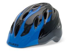 GIRO　SPREE 子供用自転車ヘルメット UT（46～50ｃｍ）カラー：ブルー/ブラックフレイム 特価品 (#00616109)