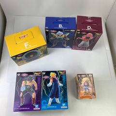 [중고 미품] 이치 반 쿠지 드래곤 볼 VS 옴니버스 궁극 A ~ F 상 세트 (D 상 테이프 2 번 붙여 있음) [064-250712-nm-56-fuz]
