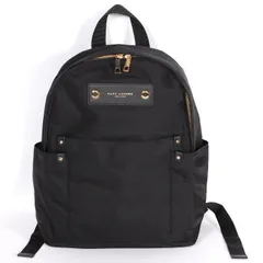 マークジェイコブス MARC JACOBS ナイロン バックパック ブラック　M0012907 001 リュック ロゴ レディース メンズ ユニセックス 通勤通学A4【新品・本物】売れ筋
