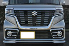 新車外し】 スペーシア カスタム MK53S 純正 フロント アッパー グリル