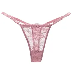 Tバック レディース プチプラ サイドストリング 紐パン 調整 腰ゴム 透ける レース リボン セクシー アジャスター 黒 白 赤 黄 緑 紫 水色 青  rt-016