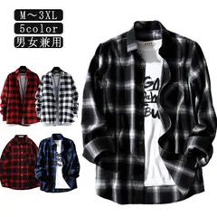 シャツ メンズ 長袖 レディース カジュアルシャツ おしゃれ カジュアル 秋 チェック レギュラー 青 黒 ギンガムチェック 柄シャツ チェック柄 トップス 羽織 ゆったり 体型カバー 春 重ね着 男#pop1988
