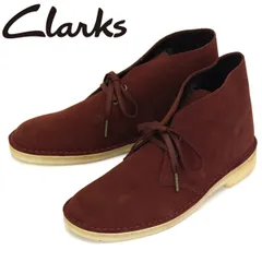 Clarks (クラークス) 26154729 Desert Boot デザートブーツ メンズブーツ Rust Brown Suede CL023 clarks UK9-約27cm