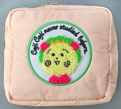 【中古】バッグ ピンク スクエアサガラ刺繍ポーチ 第3弾 「コジコジ」