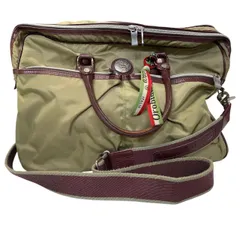 ♪3108 orobianco オロビアンコ メンズ バッグ ビジネス 2WAY カーキ 中古