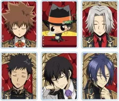 【新品】キーホルダー 【BOX】家庭教師ヒットマンREBORN! 描き下ろし 夢見る玉座ver. トレーディングアクリルマスコット ver.A