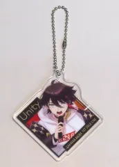 【中古】キーホルダー 三枝明那(マイク) 「バーチャルYouTuber にじさんじ 三枝明那 Saegusa Akina 1st Solo LIVE “Unity” アクリルキーホルダー」