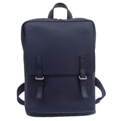 【極美品】ロエベ ゴヤ 2way ビジネスバッグ レザー ブルー 斜め掛け lwe0000001077.jpg