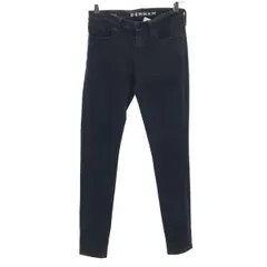 DENHAM デンハム スキニーパンツ W26 黒 ストレッチ レディース 古着