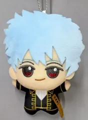 【中古】ぬいぐるみマスコット・ぬいぐるみバッジ 坂田銀時(真選組衣装) ちびぐるみvol.2 「銀魂」 ナムコ限定