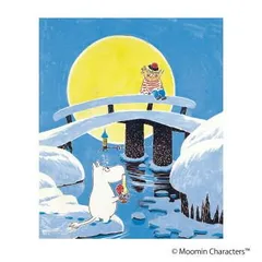 MOOMIN(ムーミン) カラーミニポスター ムーミンとトゥーティッキ PTK040049のサムネイル