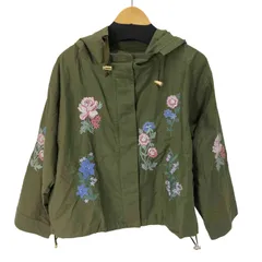 デイシー Deicy 花刺繍クロップドマウンテンパーカー レディース FREE のサムネイル