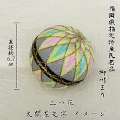 「柳川まり」福岡県 柳川市 風習 ガラスケース34.2cm 背面 鏡 福玉 飾り 柳川さげもん美草 ケース入りつるし飾り兎(うさぎ)と亀(かめ