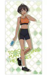 [중고] 수건·수건 야키시오 몹(런닝웨어 Ver.) 신작 120cm 빅 타월 [패 히로인이 너무 많다!]