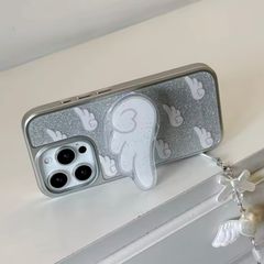 韓国 ❤︎ wings grip tok グリップトック スマホグリップ スマホリング バンカーリング ポップソケット GRIPTOK angel ウィングス エンジェル 羽  天使 はね 伸縮可 落下防止 イヤホン収納 スマホアクセサリー 携帯アクセサリー