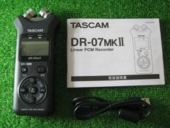 【R1529】TASCAM DR-07MKⅡ リニアPCMレコーダー