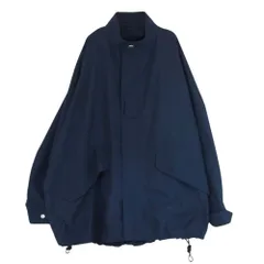 THE RERACS ザリラクス 23SS 23SS-RECT-359-J RERACS STANDCOLLAR BIG ECWCS スタンドカラー ビッグ エクワックス 撥水タフタボンディング ジャケット ブルゾン ネイビー系 48【中古】のサムネイル