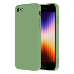 [수량 한정]그린) iPhone7 iPhone8 SE3 iPhone iPhone SE2 PinLiSheng(iPhone 4.7 인치 커버 아이폰 충격 흡수 박형 경량 실리콘 TPU 스마트폰 케이스 8 / iPhone7 제3세대