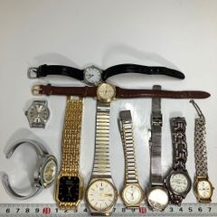 T】ジャンク時計 アナログ メンズ レディース おまとめ19個セット 