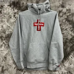 2024年最新】Supreme Cross Box Logo Hooded Sweatshirtの人気アイテム