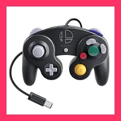 【スタッフおすすめ！】【任天堂純正品】ニンテンドー ゲームキューブ コントローラ スマブラブラック