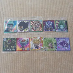 ドラゴンボール 超戦士シールウエハース超 激突の戦士たち １０枚