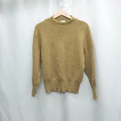 ◇ ⊇ URBAN RESEARCH DOORS ハイゲージ 長袖 ニット セーター サイズM カーキ系 レディース E  【1505220014923】