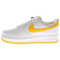 NIKE (ナイキ) AIR FORCE 1 '07 エアフォース1 ローカットスニーカー FJ4146-105 ホワイト/イエロー US 13/31cm