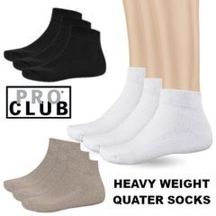 2足パック[全3色]Pro Club Heavyweight quarter Socks【2pairs set】