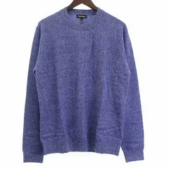 ポールスチュアート PAUL STUART タグ付き カシミヤ混 ニット セーター 紫 パープル XLのサムネイル