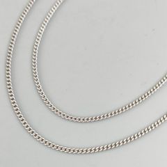 Pt850 プラチナ 喜平ネックレス 造幣局刻印 メンズ 4.97g 50.5㎝ C295